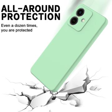 Honor Play10 Flydende silikone cover med håndrem - grøn