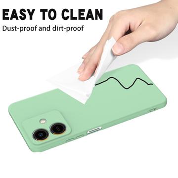 Honor Play10 Flydende silikone cover med håndrem - grøn