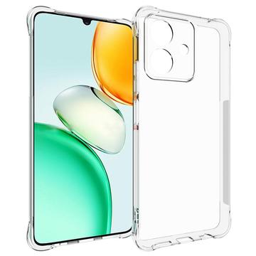 Honor Play10 Stødsikkert Silikone Cover - Gennemsigtig