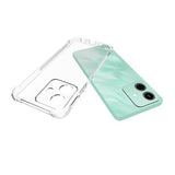 Honor Play10 Stødsikkert Silikone Cover - Gennemsigtig