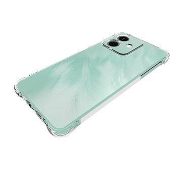 Honor Play10 Stødsikkert Silikone Cover - Gennemsigtig