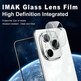 Honor Power Imak 2-i-1 HD Kamera Linse Hærdet Glas