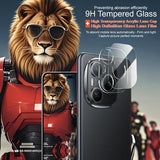 Honor Power Imak 2-i-1 HD Kamera Linse Hærdet Glas