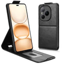 Honor Power lodret flip-etui med stativ - sort
