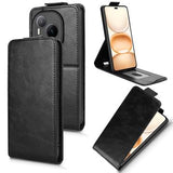 Honor Power lodret flip-etui med stativ - sort