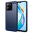 Honor X5b/X5b Plus Børstet TPU Cover - Karbonfiber - Blå