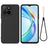Honor X5b/X5b Plus Flydende silikone cover med håndrem - sort