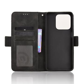 Honor X5c Plus Kortholder Pung Etui - Sort