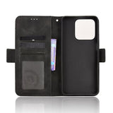 Honor X5c Plus Kortholder Pung Etui - Sort