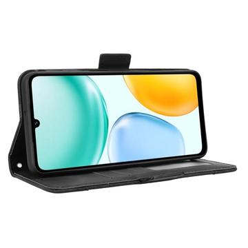 Honor X5c Plus Kortholder Pung Etui - Sort