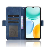 Honor X5c Plus Kortholder Pung Etui - Blå