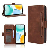 Honor X5c Plus Kortholder Pung Etui - Brun