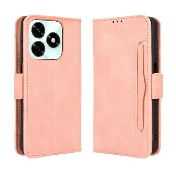 Honor X5c Plus Kortholder Pung Etui - Pink