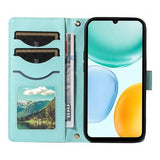 Honor X5c Plus Luksus Vatteret Pung - grøn