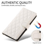 Honor X5c Plus Luksus Vatteret Pung - hvid