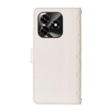 Honor X5c Plus Luksus Vatteret Pung - hvid