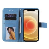 Honor X5c Plus Mandala Series Etui med Pung - Blå