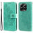 Honor X5c Plus Mandala Series Etui med Pung - Grøn