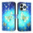 Honor X5c Plus Wonder Series pungetui - gyldne sommerfugle