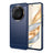 Honor X60 Børstet TPU Cover - Karbonfiber - Blå