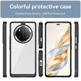 Honor Magic7 Lite/X60 Pro/X9c Anti-Stød Hybrid Cover - Sort