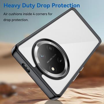 Honor Magic7 Lite/X60 Pro/X9c Anti-Stød Hybrid Cover - Sort