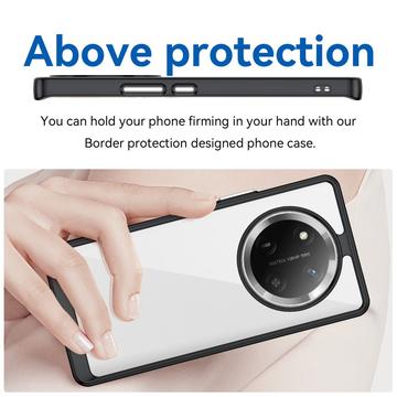 Honor Magic7 Lite/X60 Pro/X9c Anti-Stød Hybrid Cover - Sort