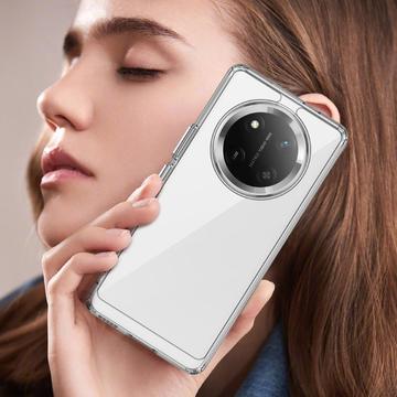 Honor Magic7 Lite/X60 Pro/X9c Anti-Stød Hybrid Cover - gennemsigtig