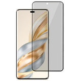 Honor X60 Pro Privacy Full Cover Skærmbeskyttelse Hærdet Glas - Sort Kant