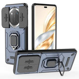 Honor X60 Pro Roterende Ring Hybrid Cover med Kameraskjold - Blå