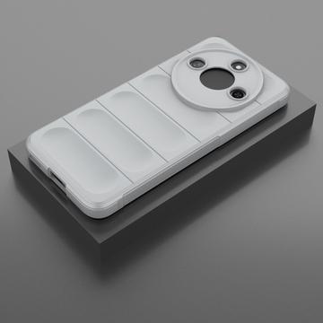 Honor X60 Rugged TPU Cover - Lysegrå