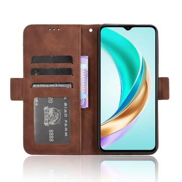 Honor X6b Pung Cover med Kortholder - Brun