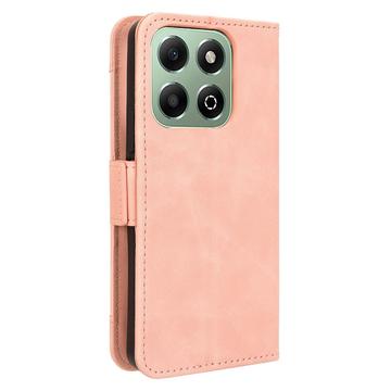 Honor X6b Pung Cover med Kortholder - Pink