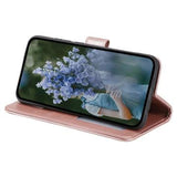 Honor X6b Mandala Series Etui med Pung - Pink