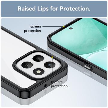 Honor X6c Anti-Shock Hybrid Cover - Sort