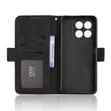 Honor X6c Kortholder Pung Etui - Sort