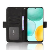 Honor X6c Kortholder Pung Etui - Sort