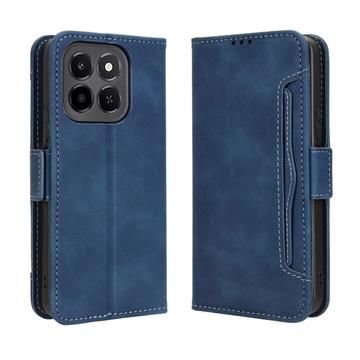 Honor X6c Kortholder Pung Etui - Blå