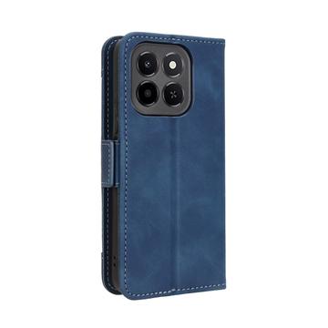 Honor X6c Kortholder Pung Etui - Blå