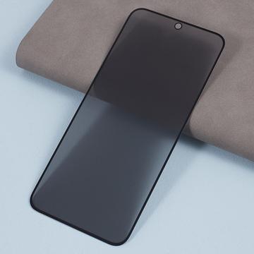 Honor X6c Privacy Full Cover Skærmbeskytter Hærdet Glas - Sort Kant