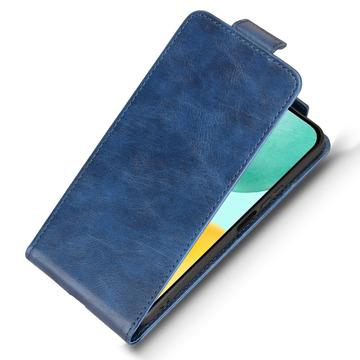 Honor X6c lodret flip-etui med stativ - mørkeblå