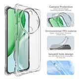 Honor X70/X9d/Magic8 Lite Imak Faldsikkert TPU Cover - Gennemsigtig