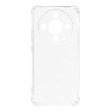 Honor X70/X9d/Magic8 Lite Stødsikkert Silikone Cover - Gennemsigtig