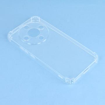 Honor X70/X9d/Magic8 Lite Stødsikkert Silikone Cover - Gennemsigtig