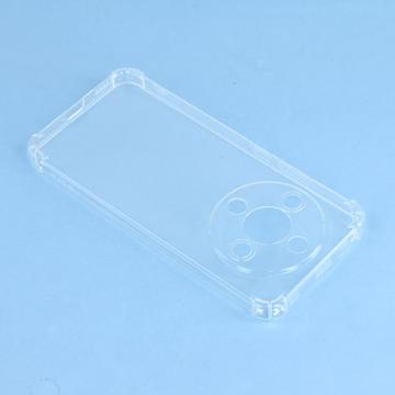 Honor X70/X9d/Magic8 Lite Stødsikkert Silikone Cover - Gennemsigtig