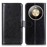 Honor X70/X9d/Magic8 Lite Pung Etui med Stativ - sort