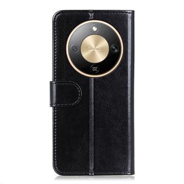 Honor X70/X9d/Magic8 Lite Pung Etui med Stativ - sort
