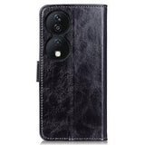 Honor X7b/90 Smart Pung Cover med Magnetisk Lukning - Sort