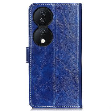 Honor X7b/90 Smart Pung Cover med Magnetisk Lukning - Blå