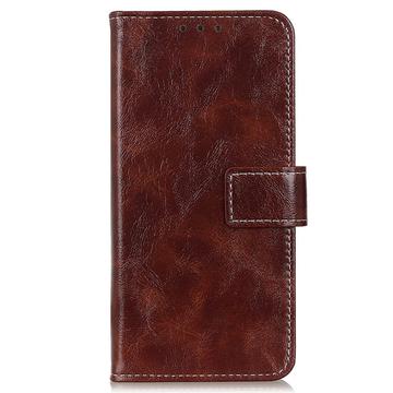 Honor X7b/90 Smart Pung Cover med Magnetisk Lukning - Brun